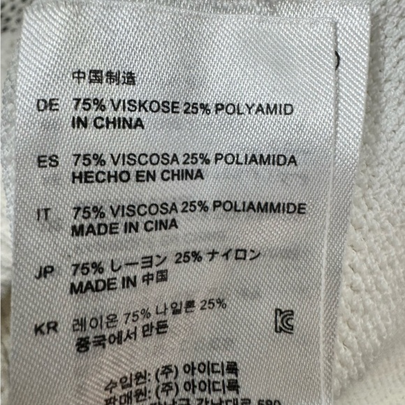 Sandro Paris Open Knit Fringe Top Sweater Long Slev Size Small - Picture 15 of 15